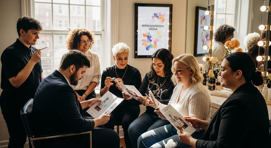LGBTQ skincare media